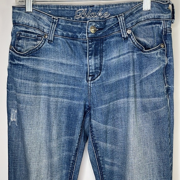 dELiA*s Blake Flare / Wide Leg Denim Jeans - Picture 3 of 9